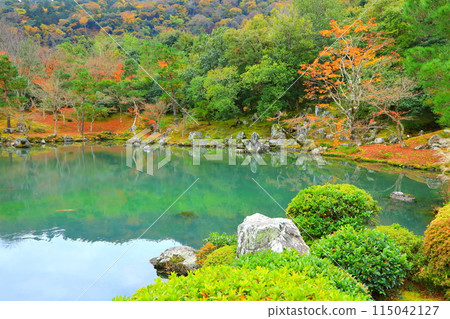 秋天的天龍寺（京都市） 115042127