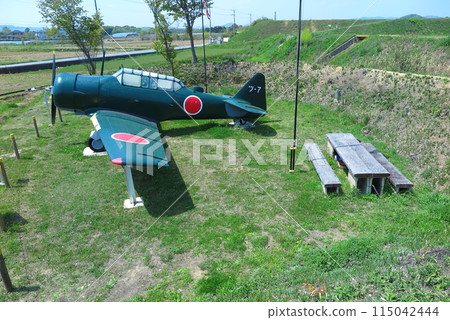 兵庫縣葛西市保存的戰爭遺跡：露天掩體的遺跡 115042444