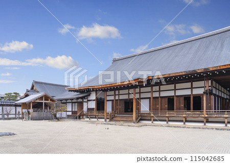 Kyoto Shogoin Temple: Shinden and beautiful sand patterns 115042685