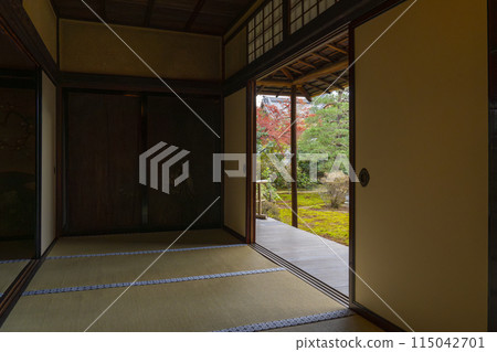 京都聖護院門跡書院前花園 115042701