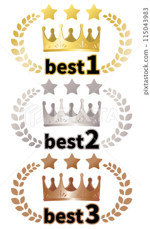Ranking icon set 115043983