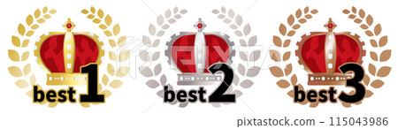Ranking icon set 115043986