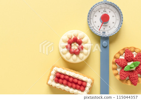 體重計蛋糕飲食生活方式疾病 115044357