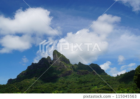 View of Mount Otemanu, Bora Bora View of Mount Otemanu, Bora Bora 115045563
