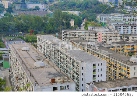 March 22 2015 Tai Hang Sai Estate at hong kong 115045683