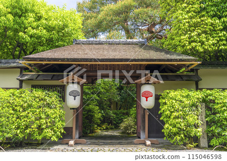 京都裡千家鏡庵甲門 115046598