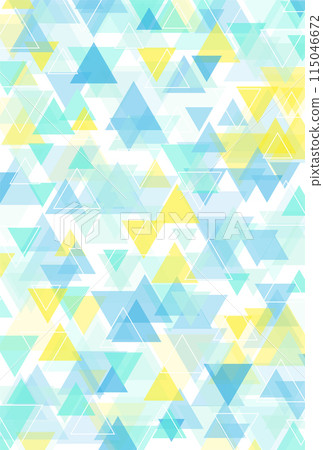 背景材質_三角形_藍色 115046672