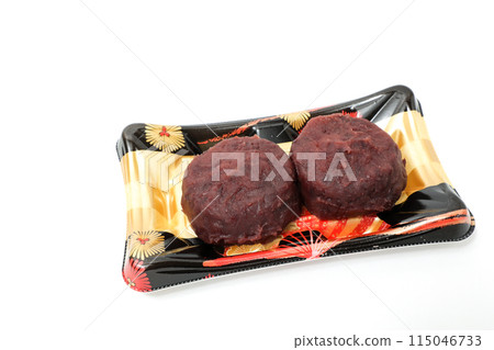 Ohagi, red bean paste, Japanese sweets, tea sweets, Japan, ancient, ancient Japanese, tradition, custom, food, Japanese cuisine 115046733