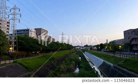 The beautiful views in Tokyo The beautiful views in Tokyo 115046828