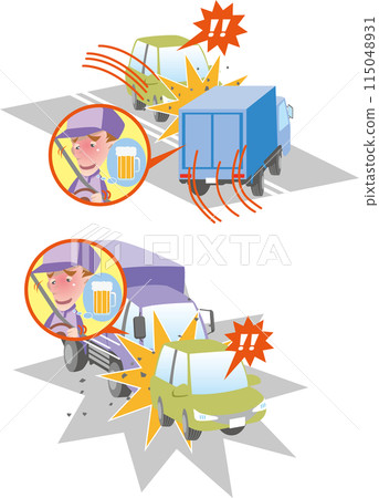 Traffic Safety <Drunk driving, rear-end collisions and head-on collisions (truck drivers)> 115048931