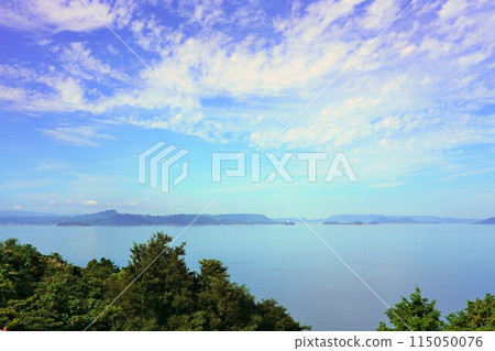 從小豆島的國民寄宿處眺望瀨戶內海 從小豆島的國民寄宿處眺望瀨戶內海 115050076