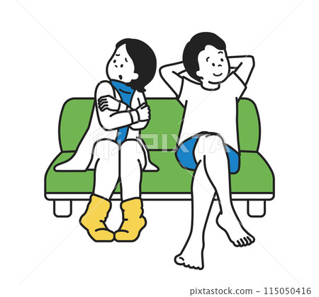 一個冷酷的女人和一個冷靜的男人 115050416