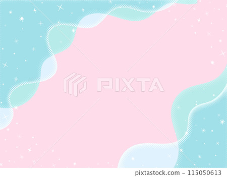 帶有雲、波浪和曲線的閃光流行背景圖 帶有雲、波浪和曲線的閃光流行背景圖 115050613