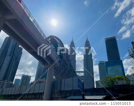 從馬來西亞甘榜巴魯看到的風景 從馬來西亞甘榜巴魯看到的風景 115051015