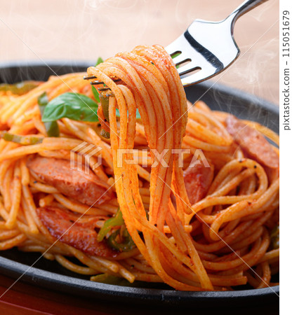 Neapolitan Spaghetti 115051679