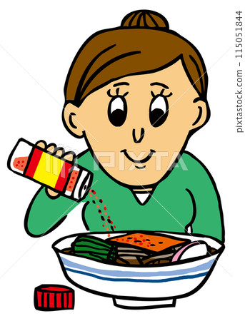 在蕎麥面上放七味辣椒的人 在蕎麥面上放七味辣椒的人 115051844