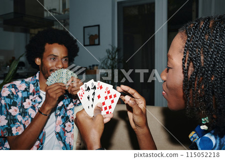 Black Couple Playing Cards Black Couple Playing Cards 115052218