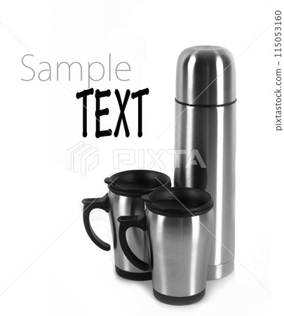 thermos and cups thermos and cups 115053160