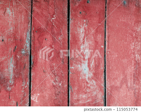 Vintage wooden dark red boards 115053774