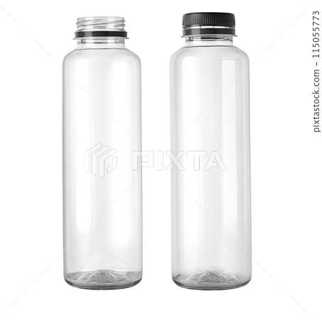 Empty plastic bottle 115055773