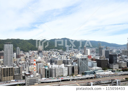 從神戶港塔的視圖 115056433