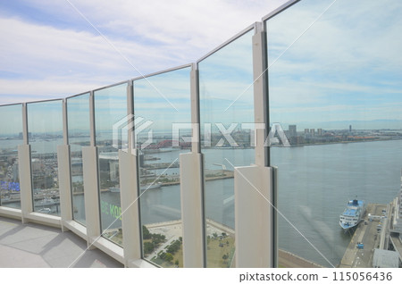 從神戶港塔的視圖 從神戶港塔的視圖 115056436