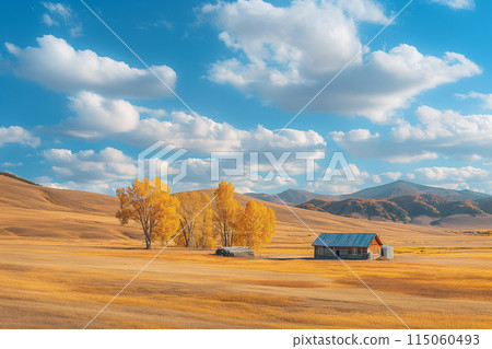 autumn nature landscape 115060493