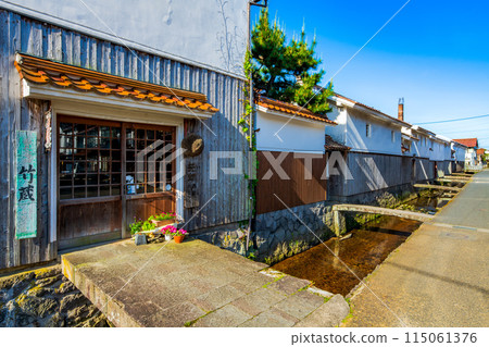 鳥取縣倉吉市的街景 鳥取縣倉吉市的街景 115061376