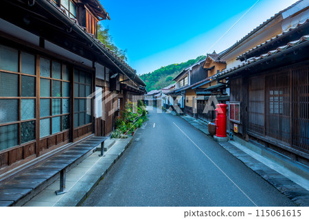島根縣、石見銀山、大森市街景 島根縣、石見銀山、大森市街景 115061615