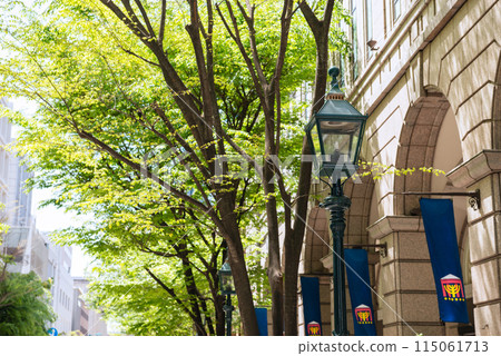 Scenery of the former settlement in Kobe 115061713