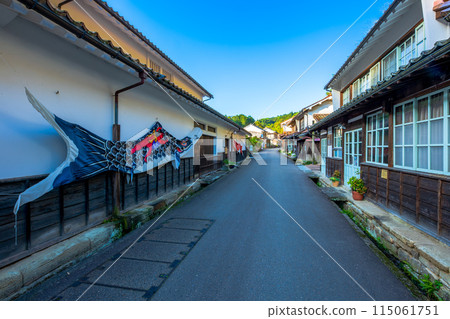 島根縣、石見銀山、大森市街景 115061751