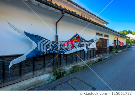 島根縣、石見銀山、大森市街景 115061752