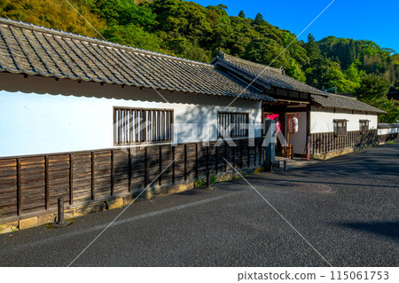島根縣、石見銀山、大森市街景 115061753