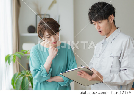 應對家庭問題的工作人員 115062159