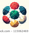 五顏六色的傘 115062469