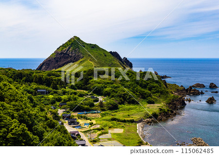 [新潟縣_佐渡_小野龜]初夏5月至6月的花園裝飾 115062485
