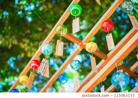 Beautiful summer wind chimes 115063155