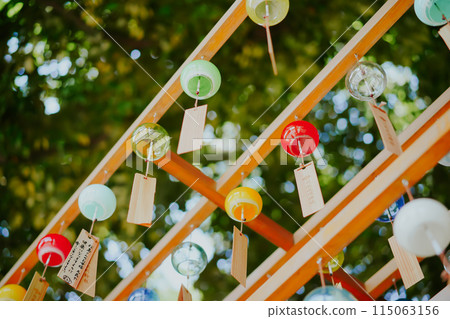 夏天美麗的風鈴 115063156