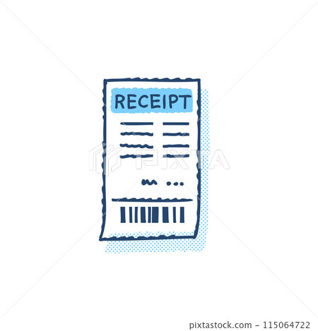 Paper receipt 115064722