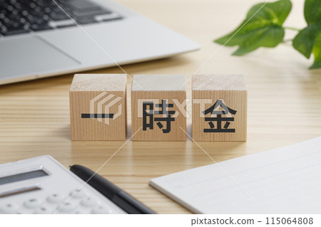 一塊積木,上面寫著一次性付款 一塊積木,上面寫著一次性付款 115064808