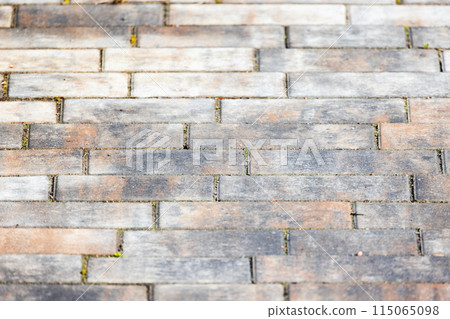 Stone street pavement, background photo Stone street pavement, background photo 115065098