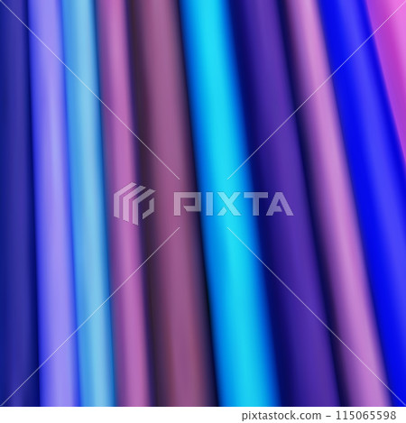 Colored fabrics, textile sample. Wrinkled fabric. eps 10 115065598
