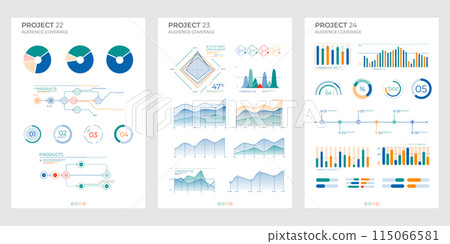 Finance elements commercial charts. Abstract vector illustration. 115066581