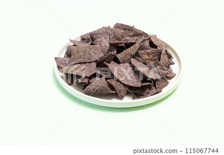 blue corn chips healthy