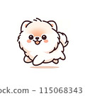 博美犬跑步 115068343
