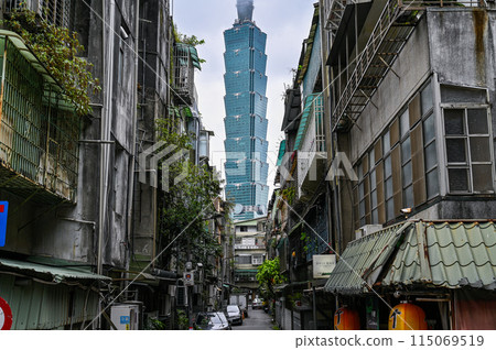 Townscape of Taipei, Taiwan 115069519