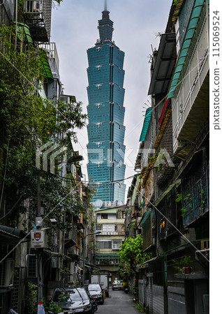 Townscape of Taipei, Taiwan 115069524