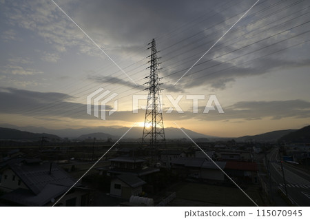 Steel tower Steel tower 115070945