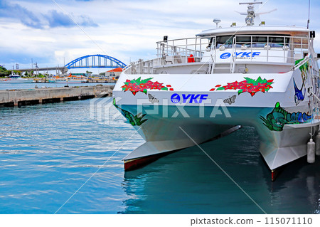 Ishigaki Port Terminal in early winter 115071110