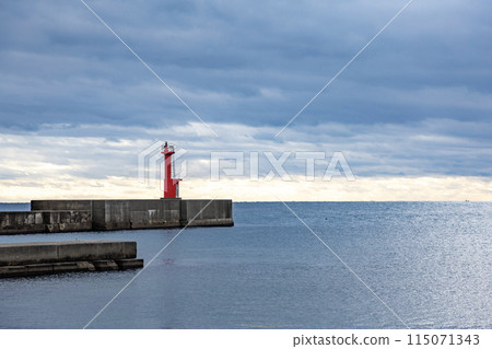 Lighthouse at Aise Port, Hitachi City, Ibaraki Prefecture 115071343